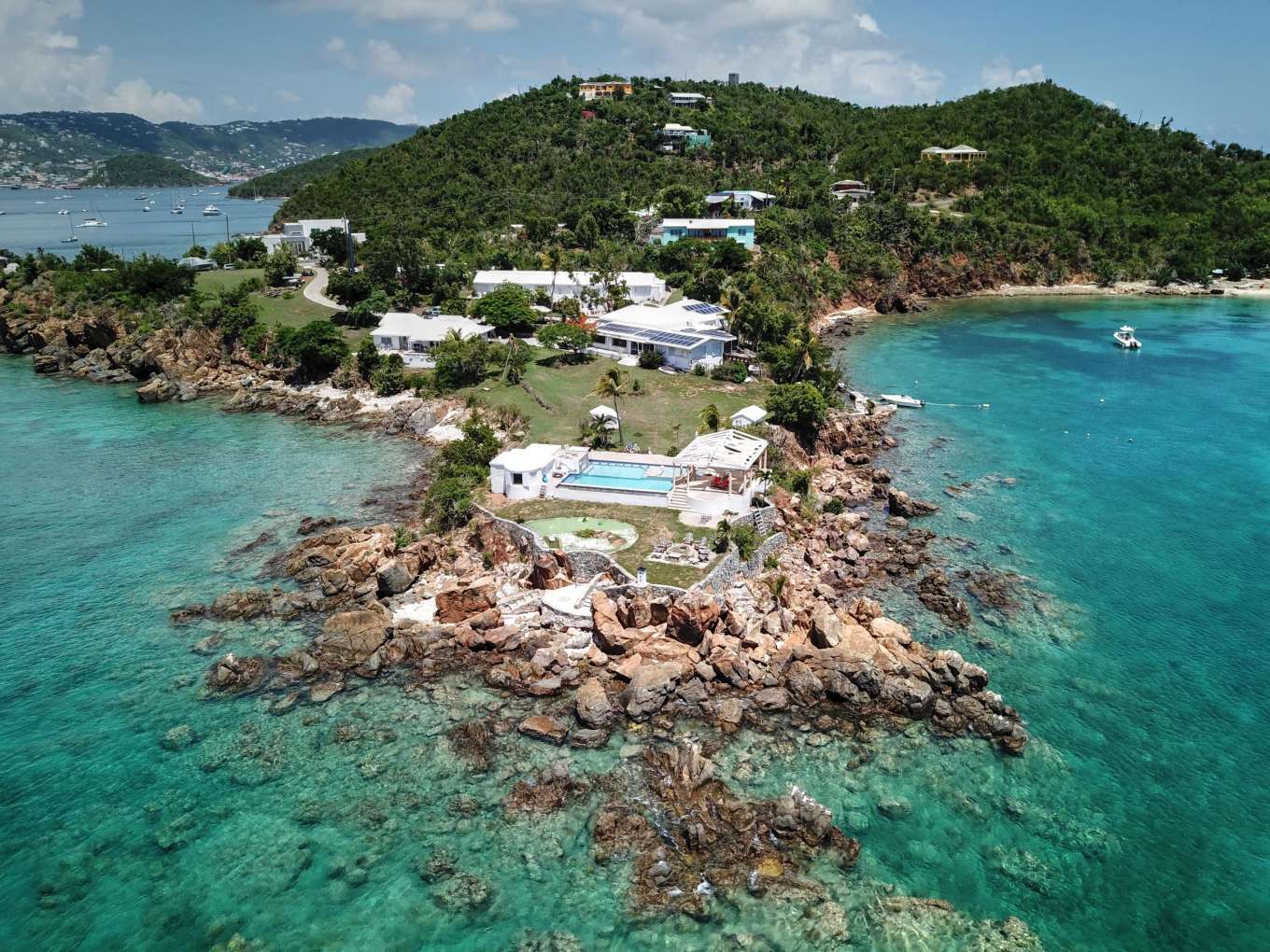 Water Island Peninsula - US Virgin Islands , Caribbean - Private ...