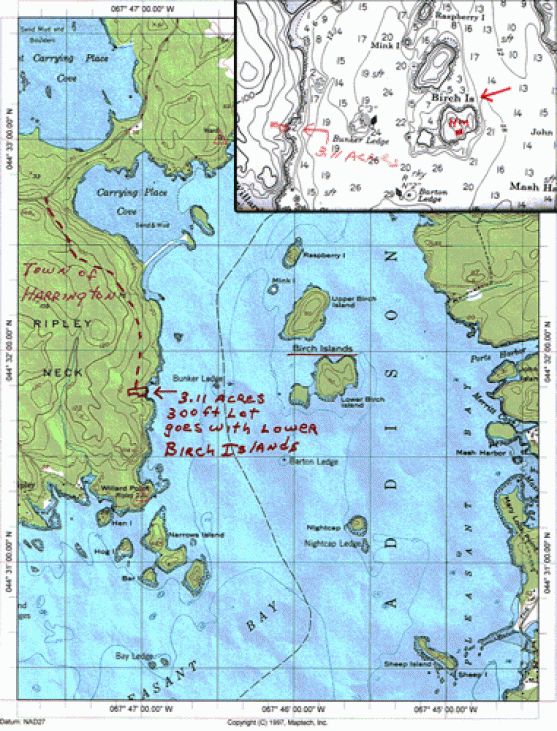 Lower Birch Islands - Maine, United States - Private Islands for Sale